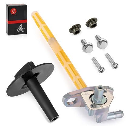Fuel Valve Petcock & Lever Screw for Honda Rancher 420 TRX420TE 2007-2013