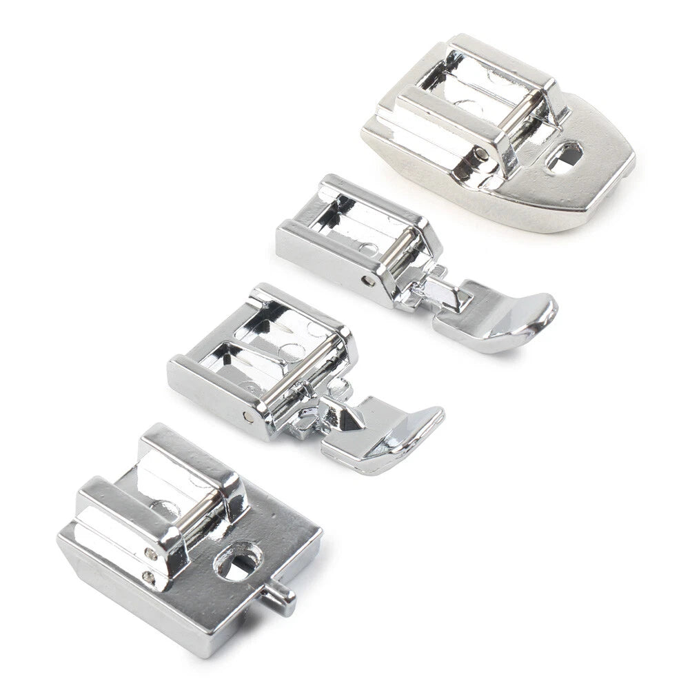4 Pcs Invisible Concealed Narrow Zipper Foot for Singer Low Shank Sewing Machine