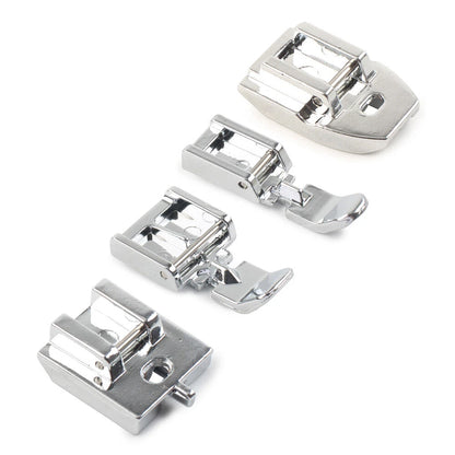 4 Pcs Invisible Concealed Narrow Zipper Foot for Singer Low Shank Sewing Machine