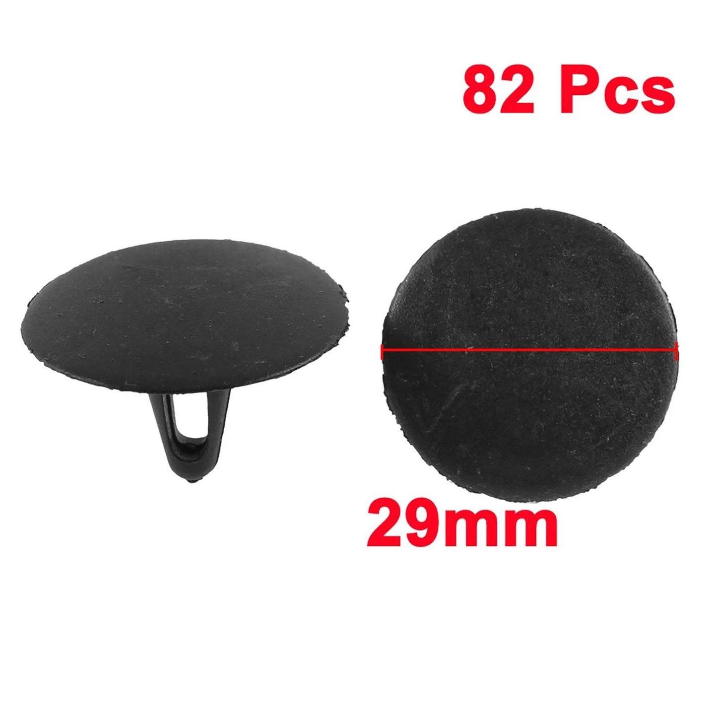 82pcs Push-Type Rivet Clips for Toyota Car Hood Bonnet Panel