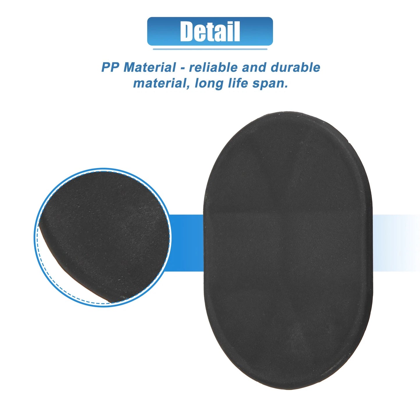 Truck Bed Plug for Dodge Ram Plastic Black