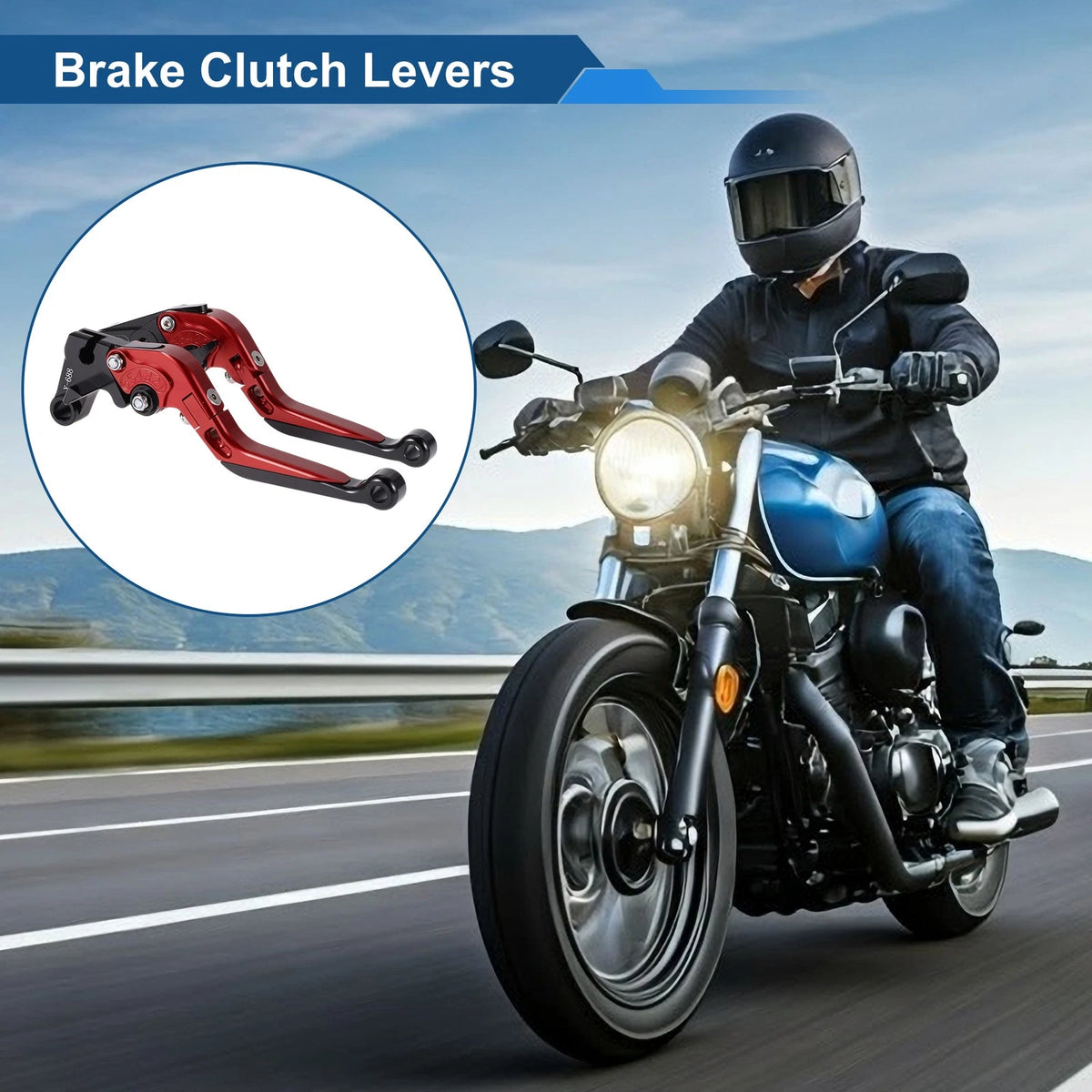 Brake Clutch Lever Adjustable Short Long for Yamaha YZF R1 (1999–2001)