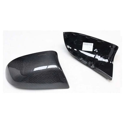 Carbon Fiber Side Mirror Caps Replace Cover For BMW X X4 X 5X6 2014-2018