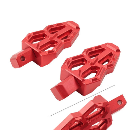 Red Rear Foot Pedal Rests for Benelli TNT 600 300 302S & QJMotor 350 400