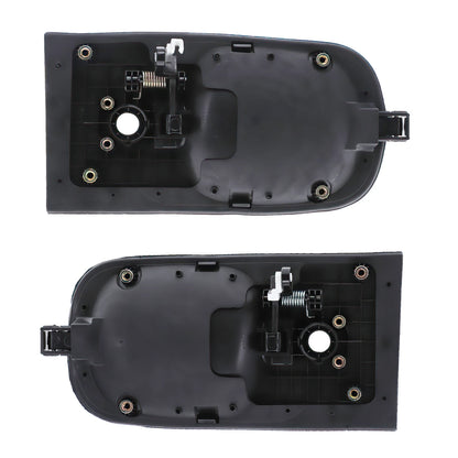 Front Left & Right Set Door Handle Outer Black for Hyundai iLoad iMax (2008-2023)
