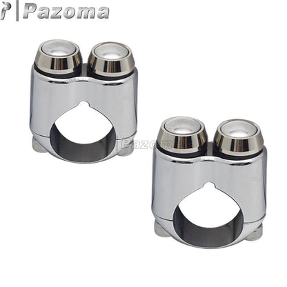 1” Motorcycle Handlebar Momentary Switch for Chopper Cafe Racer