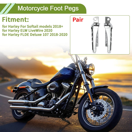 Foot Pegs 1 pair Electroplating for Harley Softail (2018–2018)