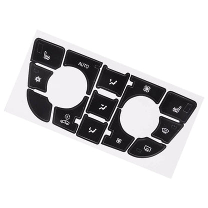 A/C Button Repair Decal Set for Opel Astra J (2009-2015)