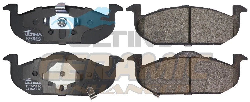 Ceramic Front Brake Pads for MG MG3 1.5L 15S4U