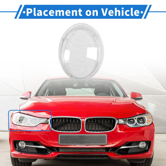 1pc Front Right Headlight Lens Cover for BMW Mini Cooper (2002-2008)