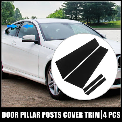 4 x Door Cover Panel Trim Stickers for Mercedes-Benz CLS (2012-2018)