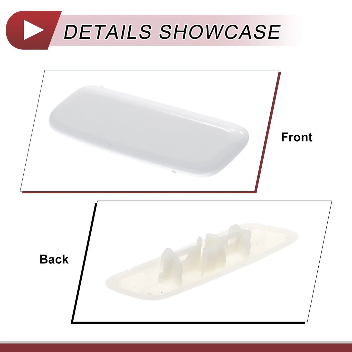 Front Left Washer Nozzle Cover for Lexus IS II (2008-2010) - White