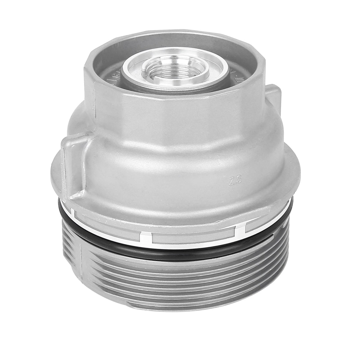 Silver Tone Oil Filter Cap Cover for Lexus Toyota (2001-2023)