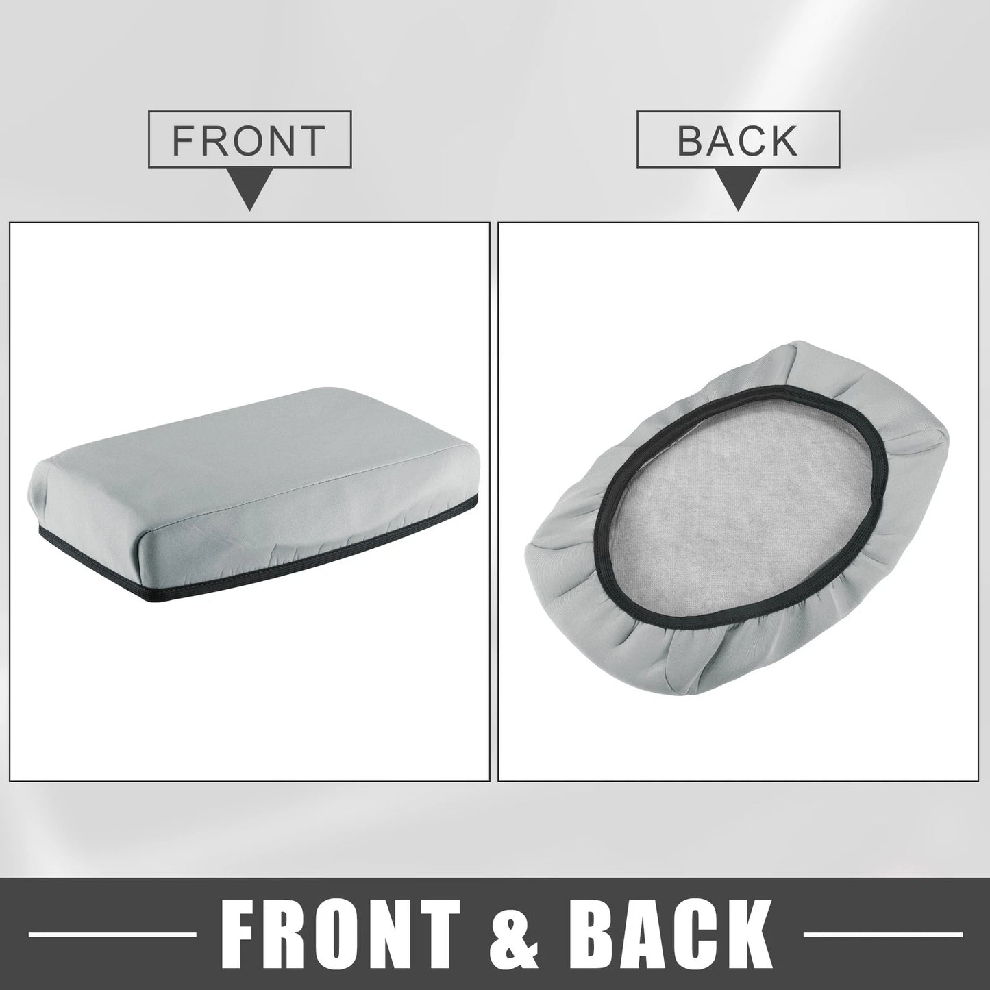 Gray Center Console Armrest Cover for Nissan Altima (2007-2012)
