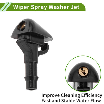 Windshield Washer Nozzle & Hose Connector for Nissan