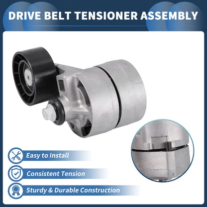 Belt Tensioner for Ford Transit 2.4 (2006-2014) - Durable Metal 1 x Unit