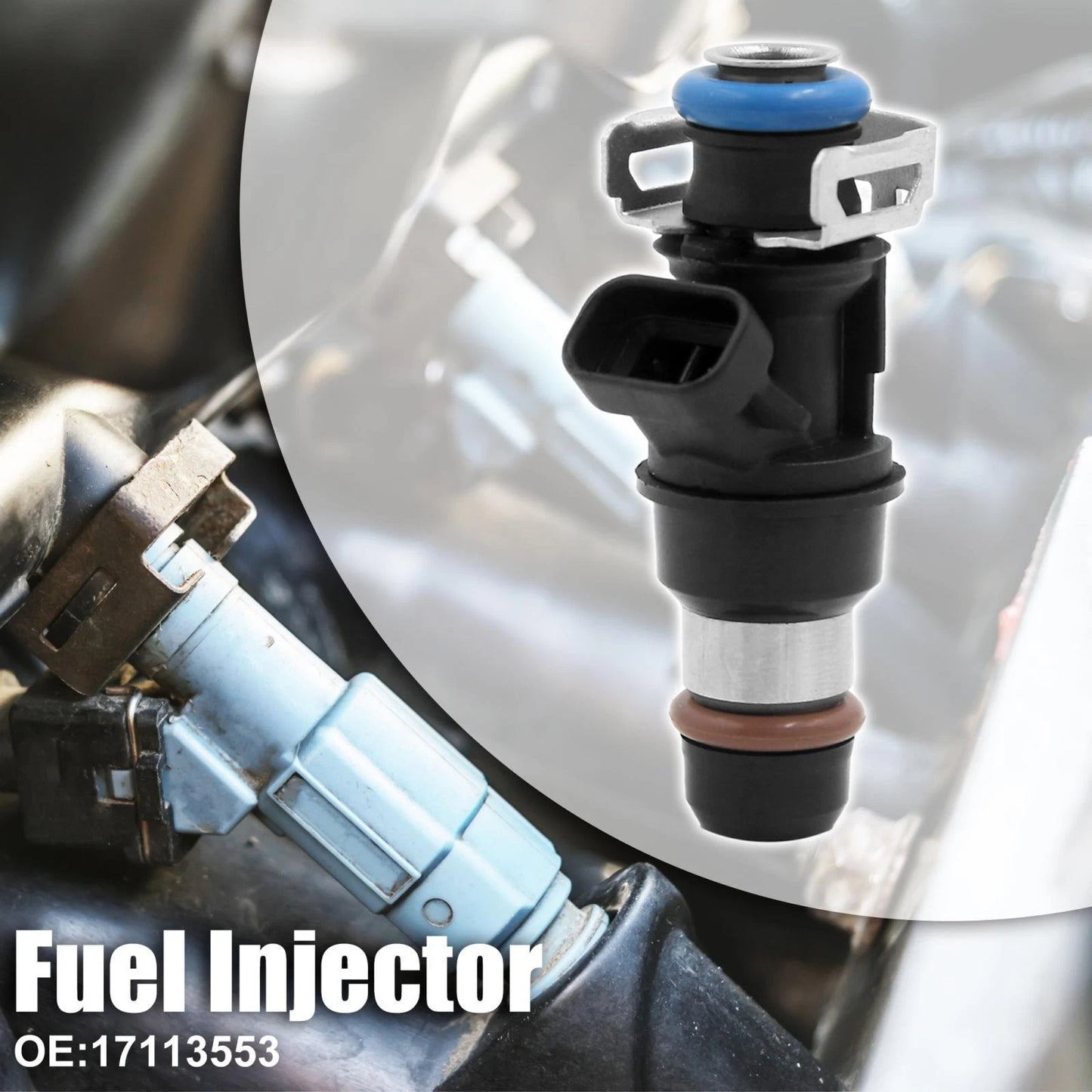 Fuel Injector for Chevy Silverado Sierra 2500 6.0L