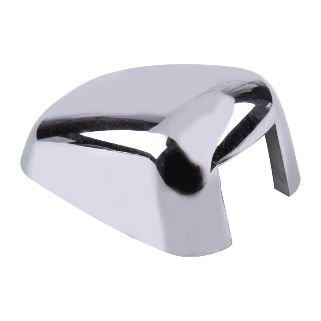 2 x Chrome Windshield Wiper Nozzle Covers for Jeep Compass Patriot (2007-2017)