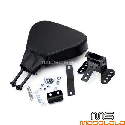 Black Backrest Pad Bracket for Harley Touring FLH Street Glide (2009-2023)