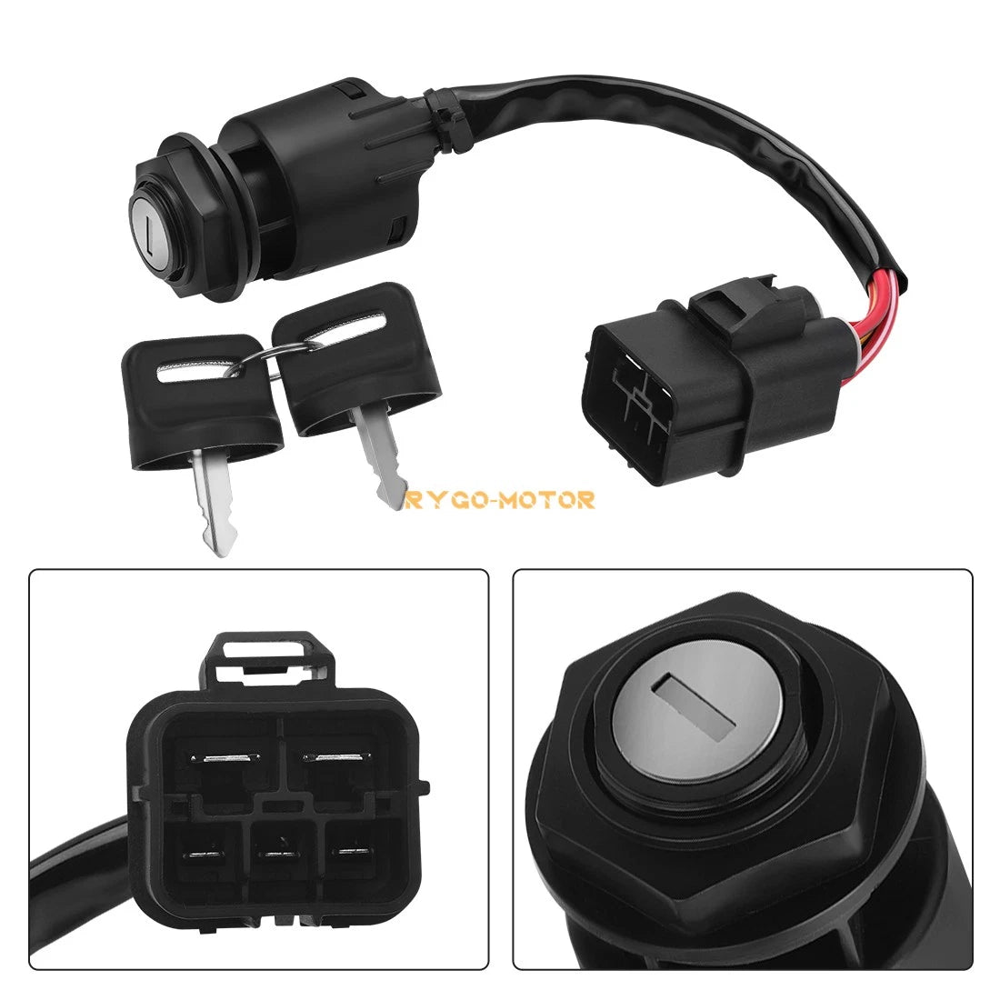 Ignition Key Switch / 2 x / Honda Pioneer 700