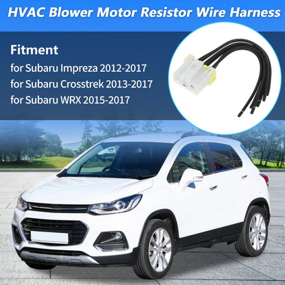 HVAC Blower Motor Resistor Wire Harness for Subaru Impreza (2012-2017)