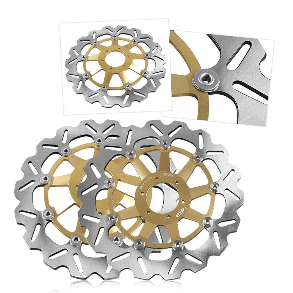 Front Brake Disc Rotors Pair for Honda CBR1100XX (1999-2004)