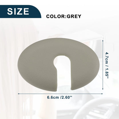 Makeup Mirror Cover Sun Visor Clip for Scion Grey