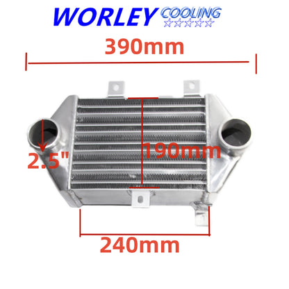2.5" Front Mount Intercooler 390x280x140mm