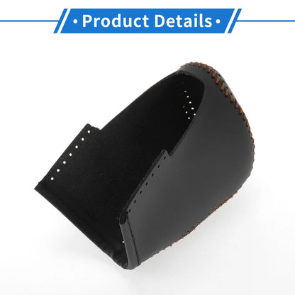 Car Gear Shift Knob Cover for Nissan Altima (2019-2024) Black Brown