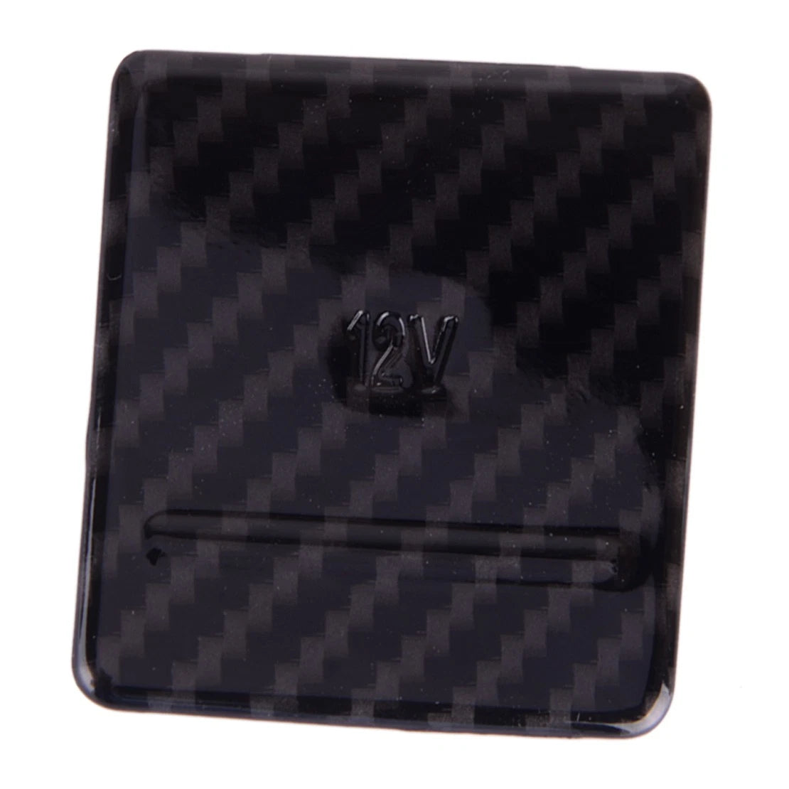 Carbon Fiber Cigarette Lighter Trim Cover for Ford Mustang