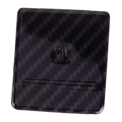 Carbon Fiber Cigarette Lighter Trim Cover for Ford Mustang