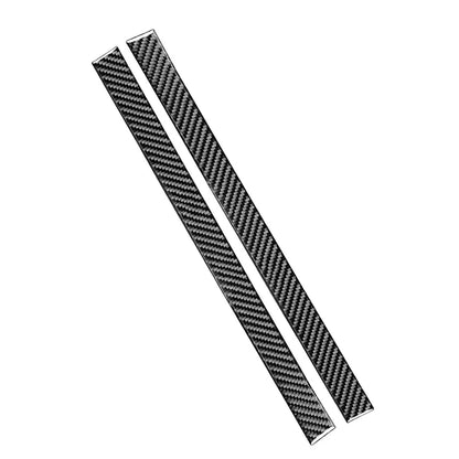 2 x Carbon Fiber Rearview Mirror Anti-Scratch Trim for Toyota Tundra (2014-2021)