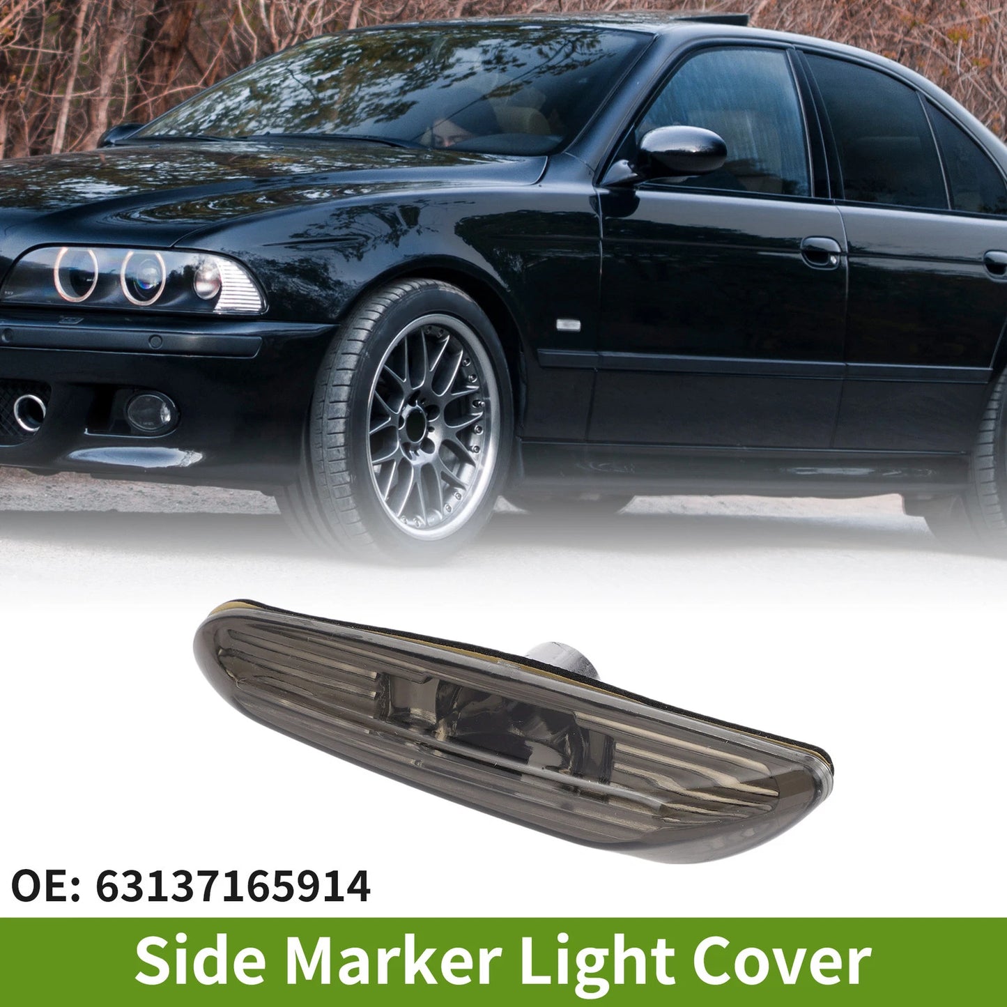 Right Side Marker Light Cover for BMW 3 Series (2002-2005)