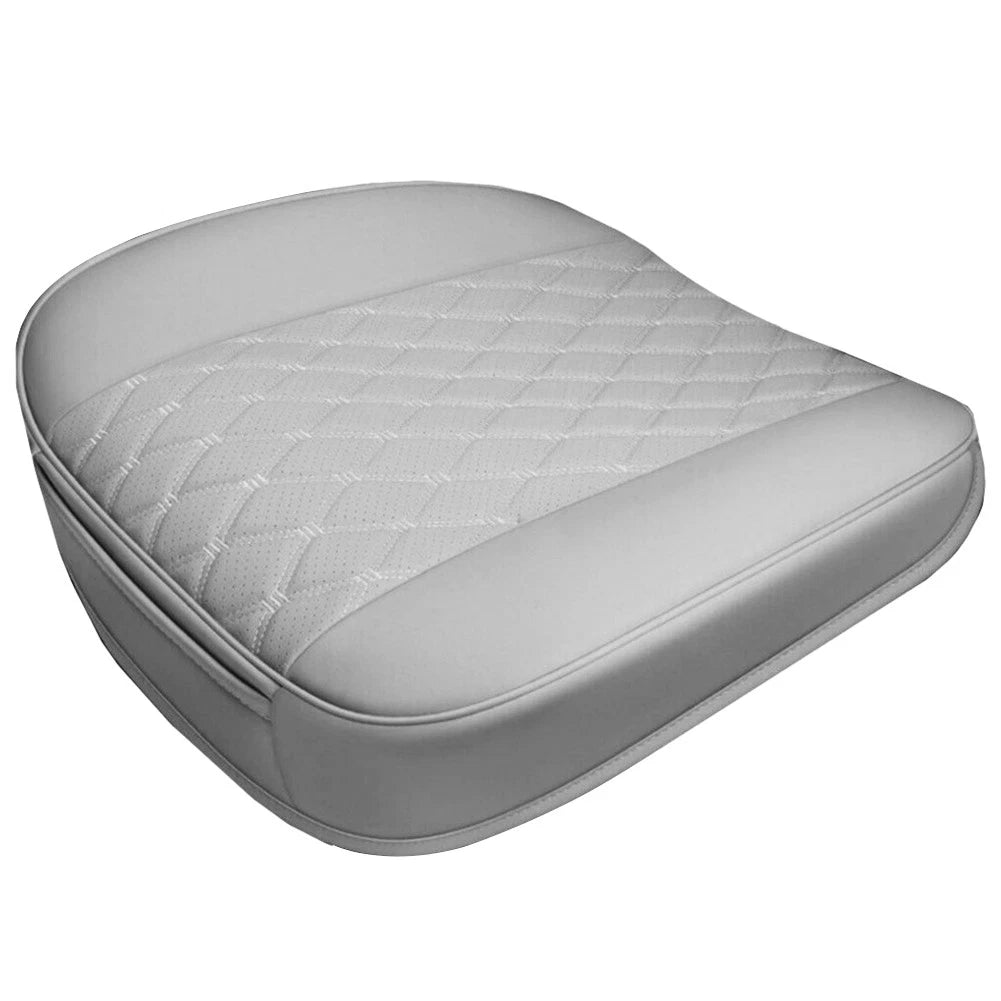 Gray Soft Front Seat Cover Pad Cushion for Universal Sk