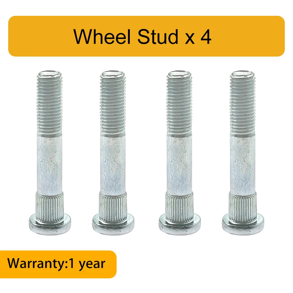 4PCS Front/Rear Wheel Studs for Polaris Scrambler XP 1000 / XP 850