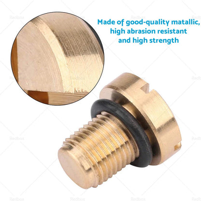 Brass Vent Screw Radiator Coolant for BMW E36 E46 E39 E90 (1992-2013)