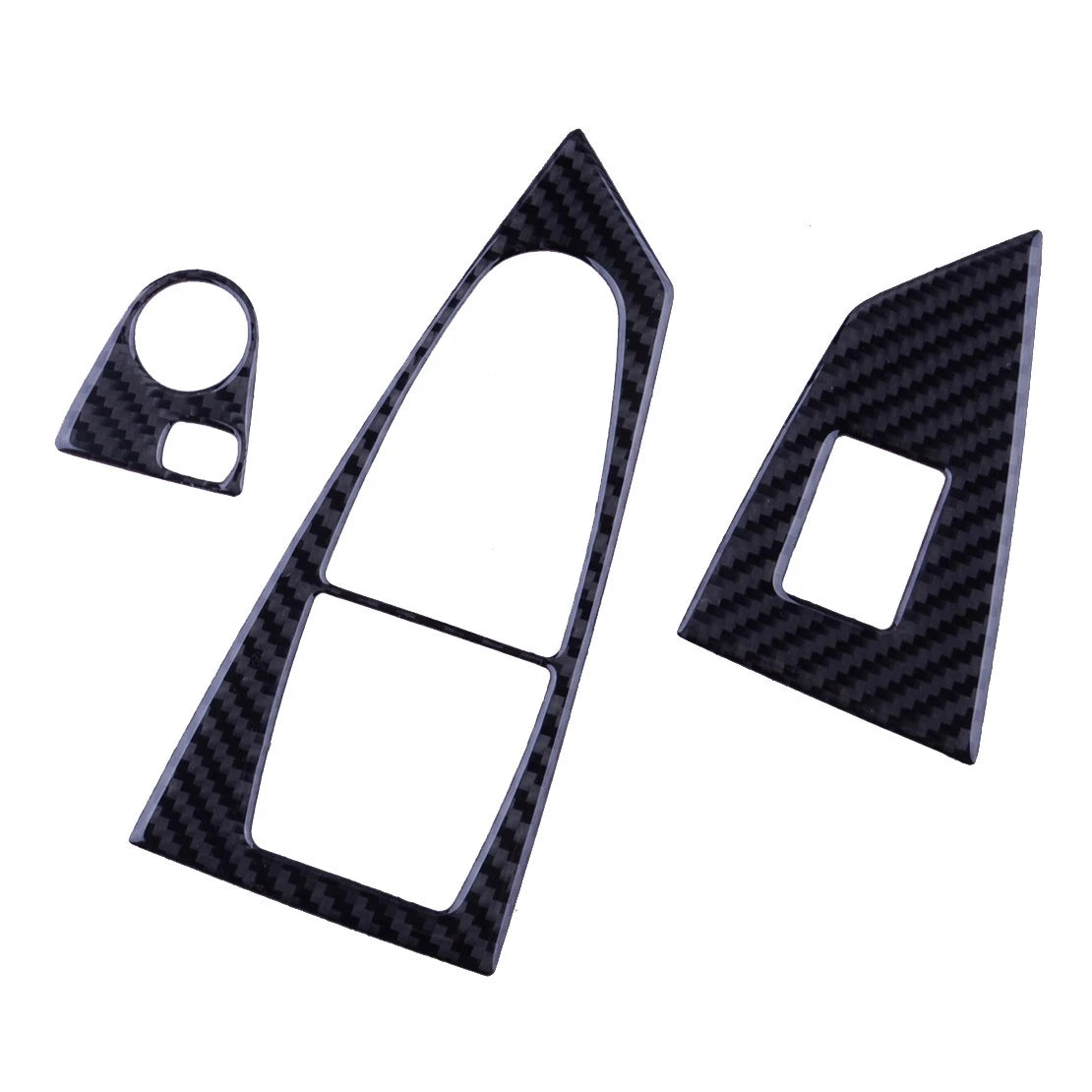 Carbon Fiber Power Window Switch Frame Cover for BMW 6 Series E63 E64 (2004-2010)
