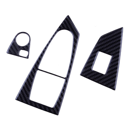 Carbon Fiber Power Window Switch Frame Cover for BMW 6 Series E63 E64 (2004-2010)