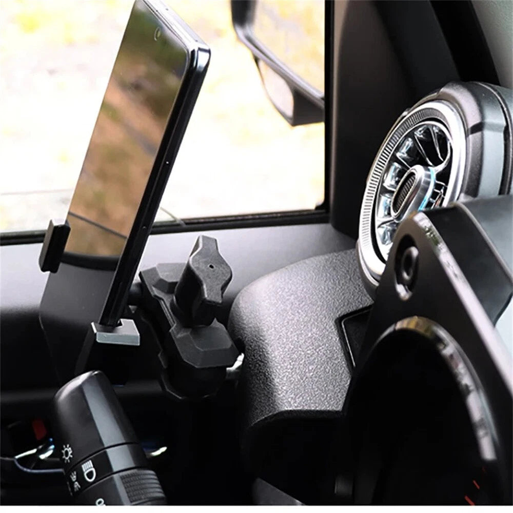 Aluminum Phone Mount Bracket for Suzuki Jimny JB74 JB64 (2019-2023)