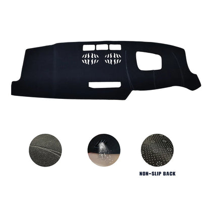 Non-Slip Dash Mat for Mazda CX-5 2018-2023 Dashboard Cover Black