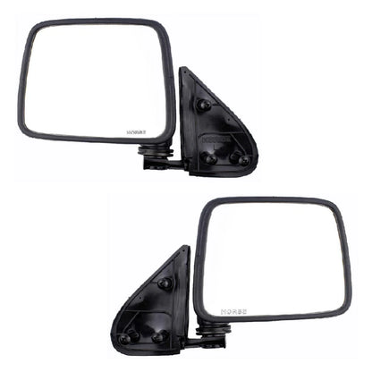 Side Door Mirror Rear View Pair Fits Nissan Navara D21 Pickup UTE 1986-97 D05