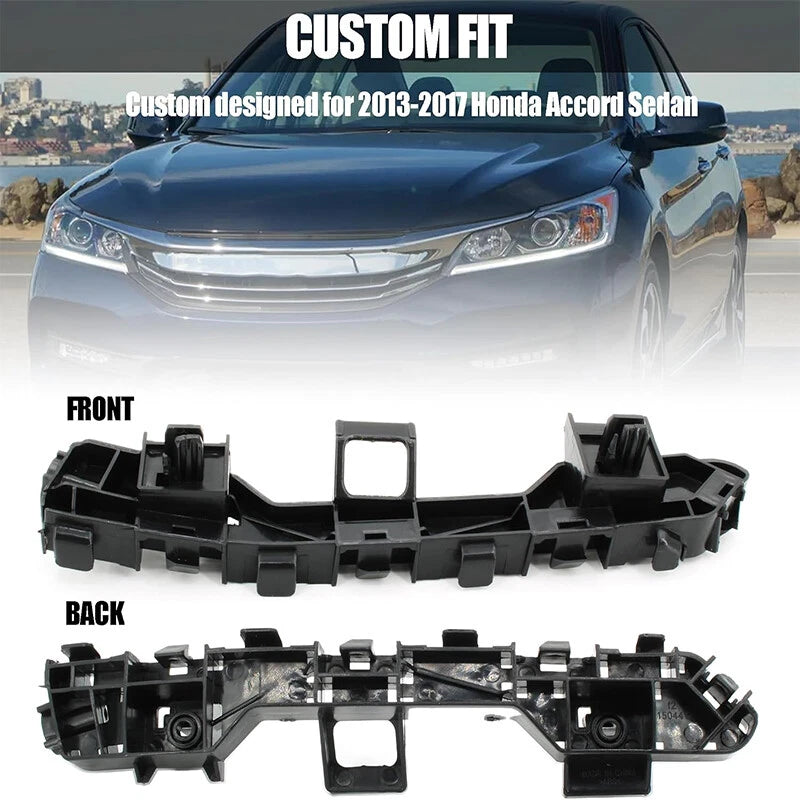 2 x Front Bumper Retainer Support Brackets for Honda Accord 2013-2017