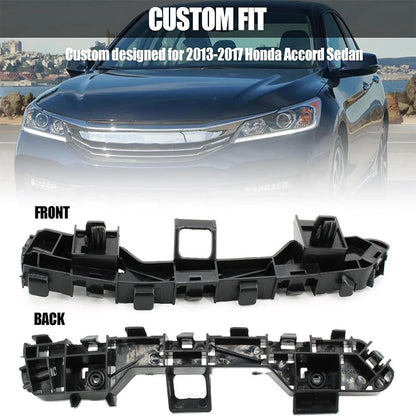 2 x Front Bumper Retainer Support Brackets for Honda Accord 2013-2017