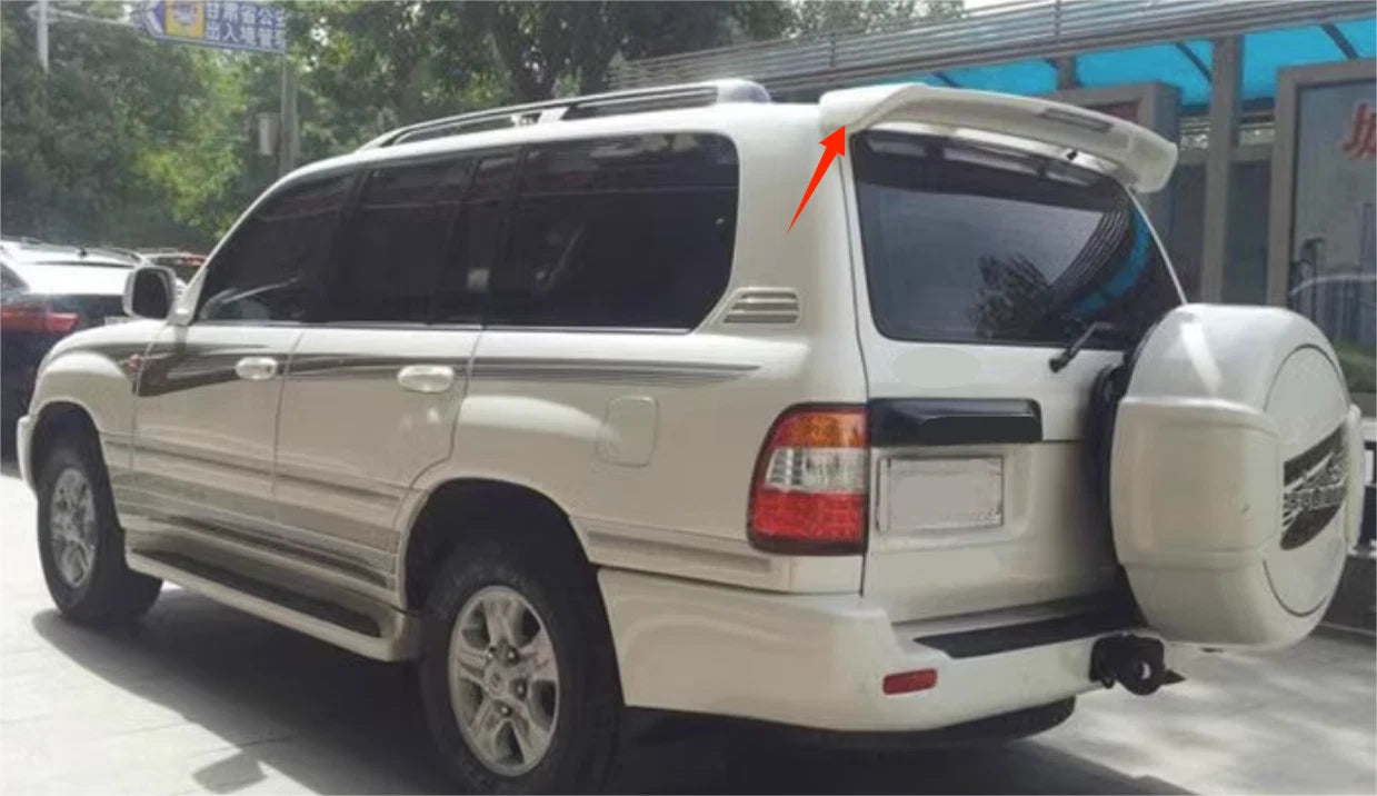Rear LED Spoiler Wing Unpainted for Toyota Land Cruiser 100/Lexus LX470 (1998-2007)