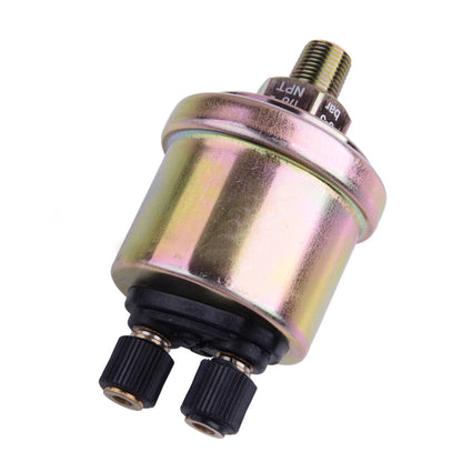 1 x 0-5 Bar Mechanical Oil Pressure Sensor with Alarm for Boat Car NPT 1/8