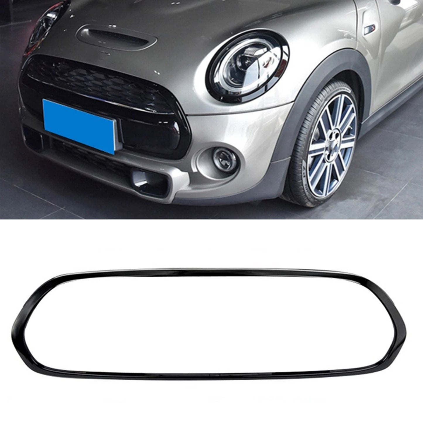 Bumper Grille Overlay Trim for Mini Cooper S F55 F56 F57 (2014-2023)