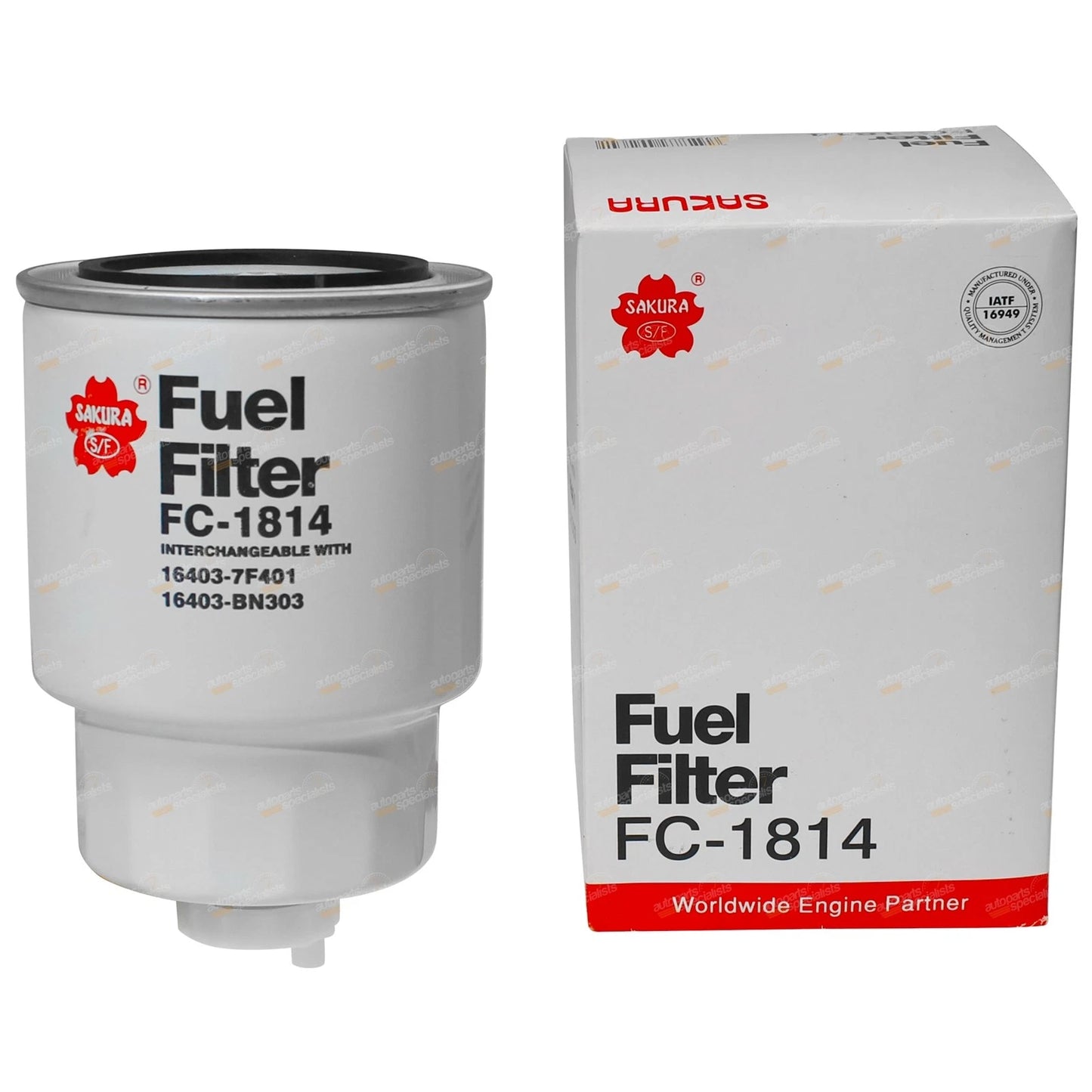 Fuel Filter Nissan Navara D40 2.5L YD25DDTi (2005-2006)