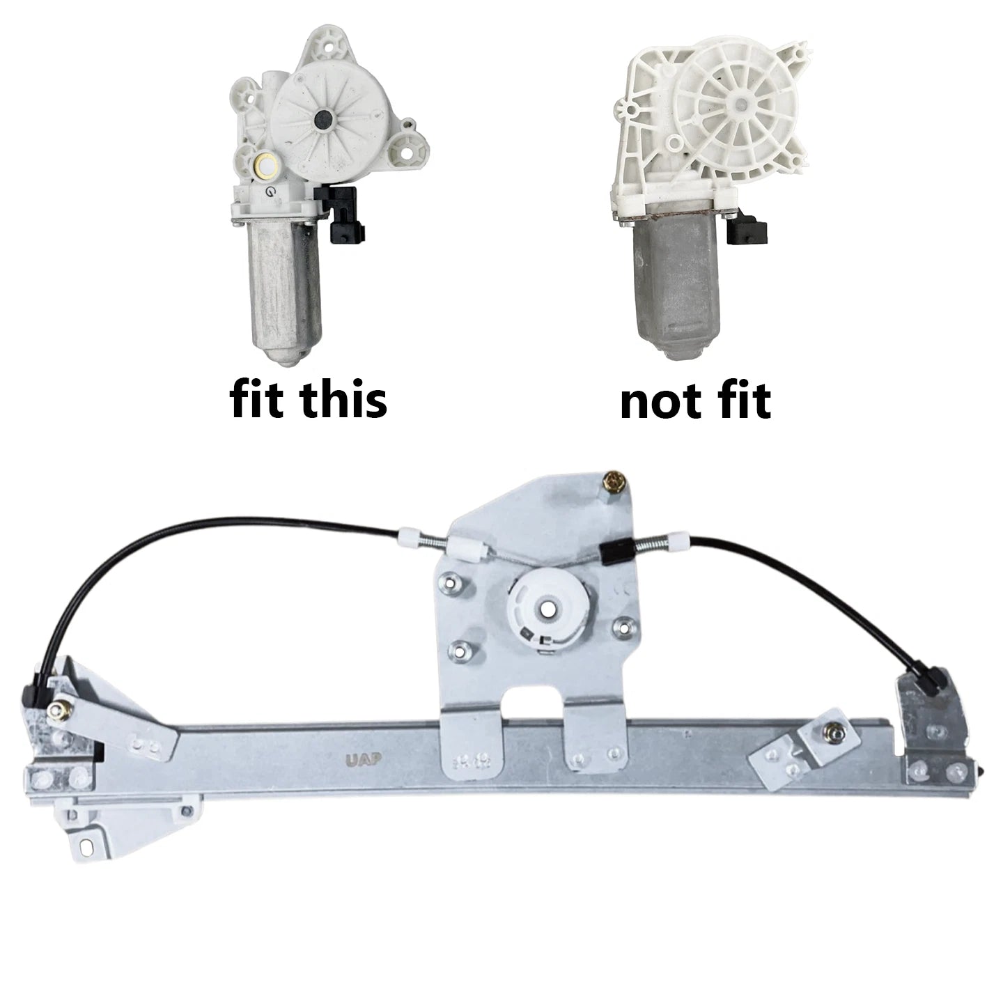 Rear Right Window Regulator for Saab 9-3 (2003-2012)