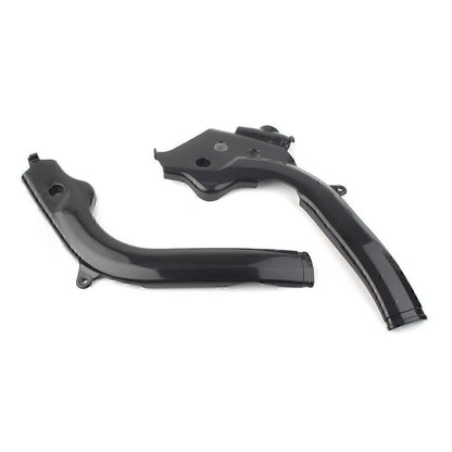 Black Plastic Frame Guards for KTM SX SXF EXC 125 250 350 450 (2016-2018)