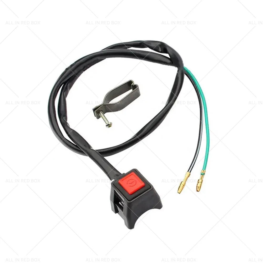 Stop Button Kill Switch for Yamaha YZ125 YZ250 YZ450F TTR WR 230 250 (2002-2023)